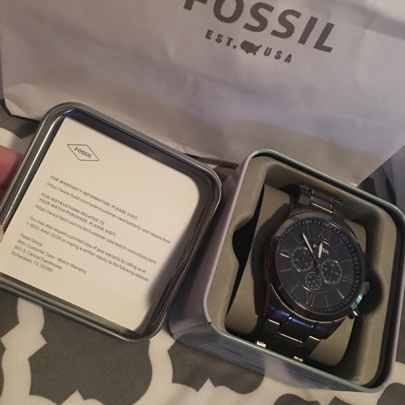 Authentic men’s Fossil watch - Picture 3 of 5